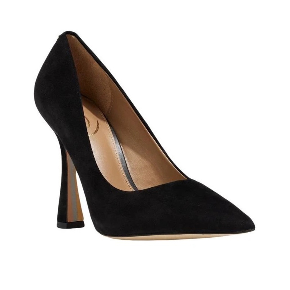 Sam Edelman Elegant Black Velvet Suede Pumps
